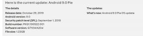AT&T LG Stylo 4 Plus Android 9.0 Pie värskendus: Q710WA20d