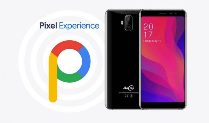 Lataa Pixel Experience ROM AllCall Rio X: lle Android 9.0 Pie -sovelluksella