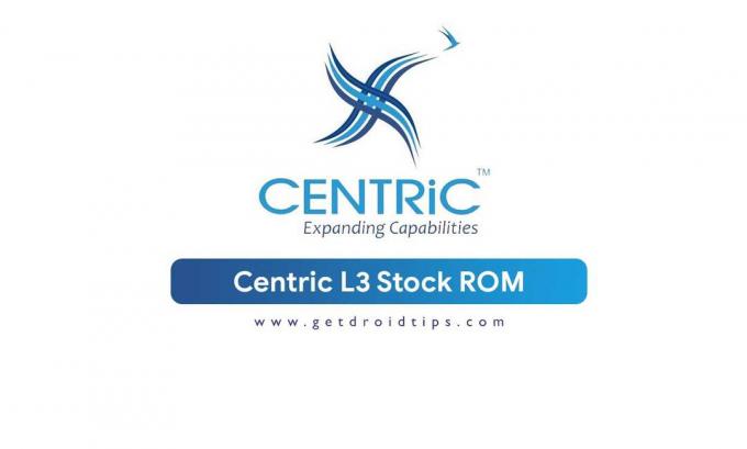 كيفية تثبيت Stock ROM على Centric L3 [ملف البرامج الثابتة]