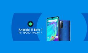 Tecno Pouvoir 4 עדכון Android 11 Beta 1 התחיל להתגלגל (קישור להורדה)