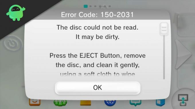 Correction du code d'erreur Wii U 150 2031 - Dépannage