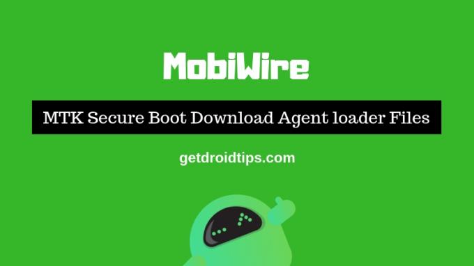Prenesite datoteke Mobiwire MTK Secure Boot Download Agent loader Files [MTK DA]