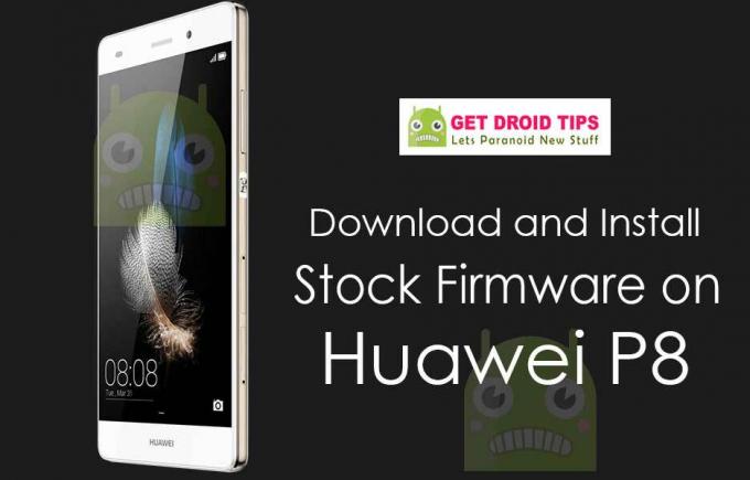 تنزيل تثبيت البرنامج الثابت للمخزون لـ Huawei P8