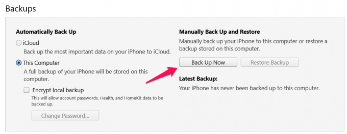 Criar backup do iTunes (4)