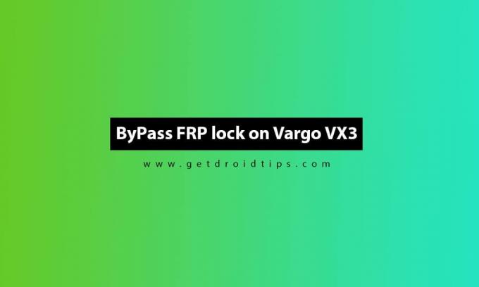 قفل ByPass FRP على Vargo VX3