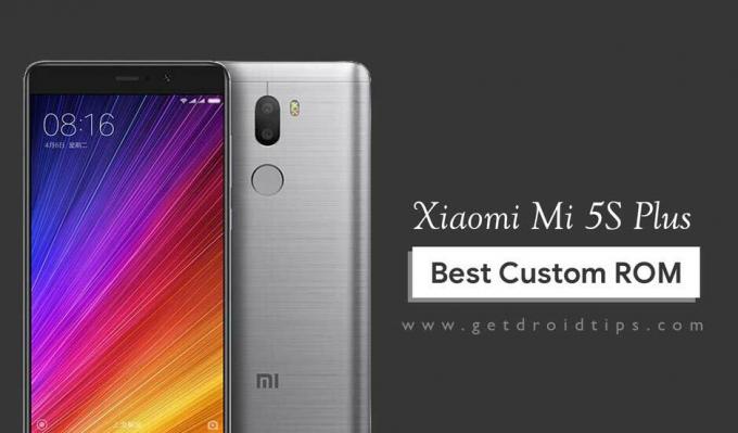 Liste over bedste brugerdefinerede ROM til Xiaomi Mi 5s Plus (natrium)