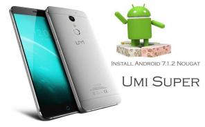 Kako namestiti uradni Android 7.1.2 Nougat On Umi Super (AICP)