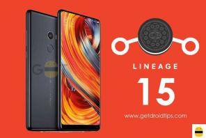 Sådan installeres Lineage OS 15 til Mi Mix 2 (udvikling)