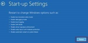 Επιδιόρθωση: Η επαναφορά συστήματος δεν ολοκληρώθηκε με επιτυχία στα Windows 10