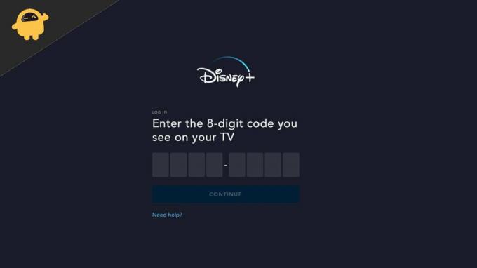 Correggi il codice Disney Plus Begin non funziona
