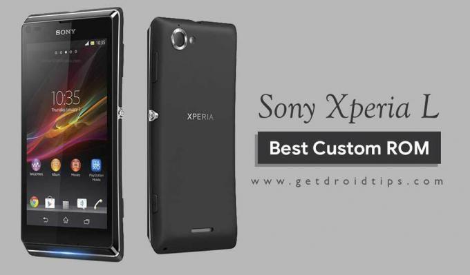 Lista da melhor ROM personalizada para Sony Xperia L (taoshan)