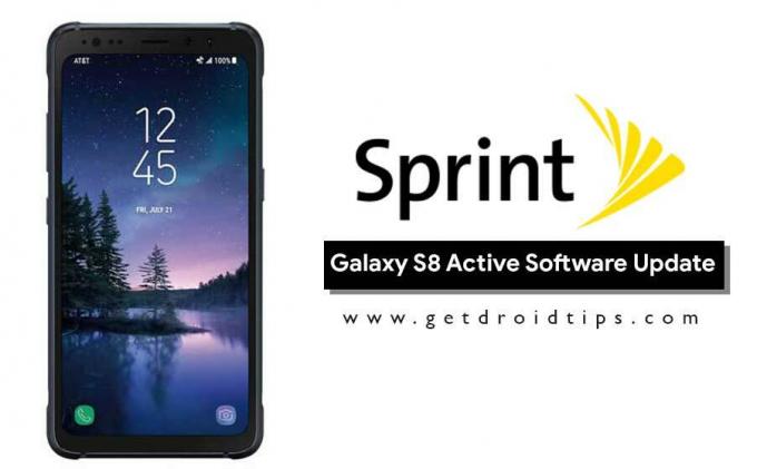 Sprint Galaxy S8 Aktif