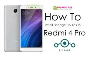 Comment installer Unofficial Lineage OS 13 pour Redmi 4 Pro