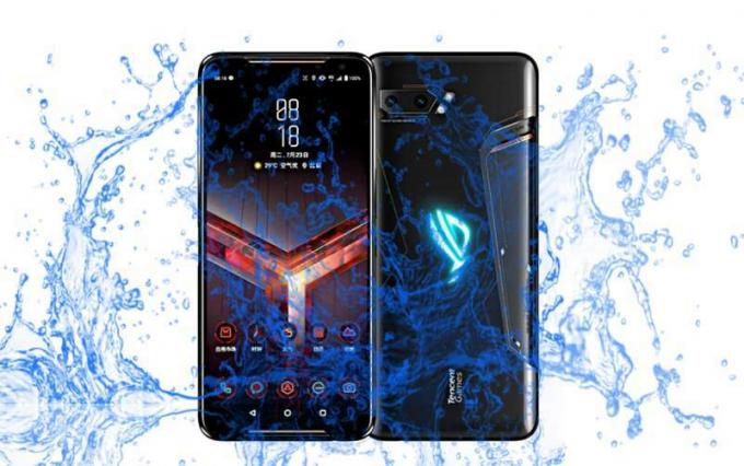 O Asus ROG Phone 2 Gaming é um dispositivo à prova d'água?