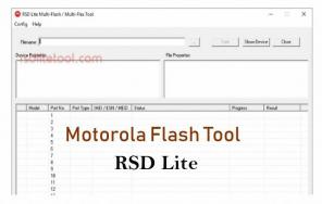 Kuinka salata Motorola-laiteohjelmistoa RSD Lite Flash -työkalun avulla