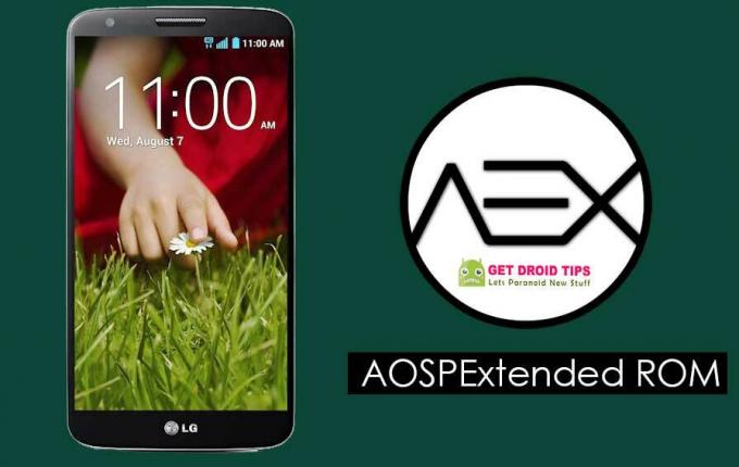 Comment installer la ROM officielle AOSPExtended pour LG G2