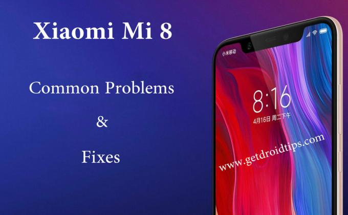 κοινά προβλήματα και επιδιορθώσεις Xiaomi Mi 8