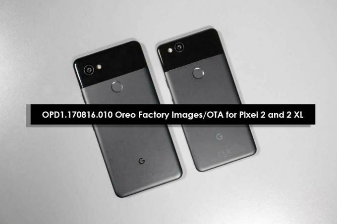 Atsisiųskite OPD1.170816.010 „Oreo Factory Images“ / „OTA“, skirtą „Pixel 2“ ir „2 XL“