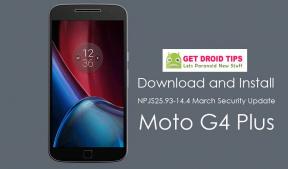 Moto G4 Plus'ta NPJS25.93-14.4 March Security'yi Yükleyin