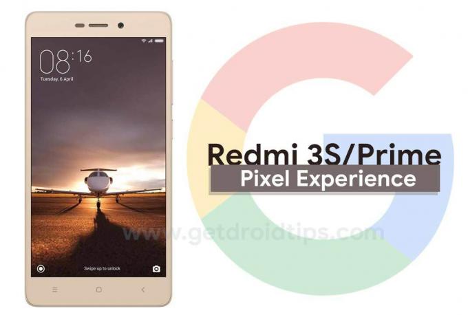 Atnaujinkite „Android 8.1“, pagrįstą „Oreo“, „Pixel Experience ROM“, „Redmi 3s / Prime / 3X“ („land“).