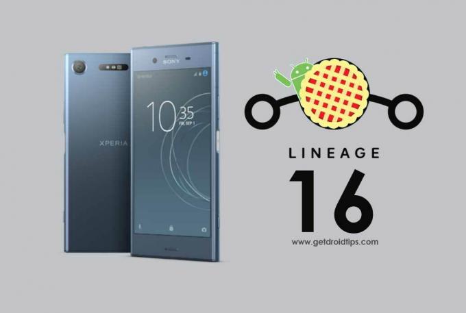 Descărcați și instalați Lineage OS 16 pe Sony Xperia XZ1 bazat pe Android 9.0 Pie