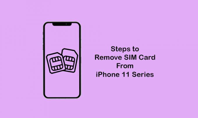 Kaip išimti SIM kortelę iš „iPhone 11“, „11 Pro“ ir „11 Pro Max“