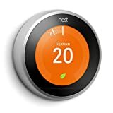 Bild av Google Nest Learning Thermostat, tredje generationen, rostfritt stål