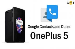 Kaip įdiegti „Google“ kontaktus ir rinkiklį „OnePlus 5“