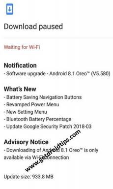 Installera stabil Nokia 6 Android Oreo v5.580-uppdatering [OTA-firmware]