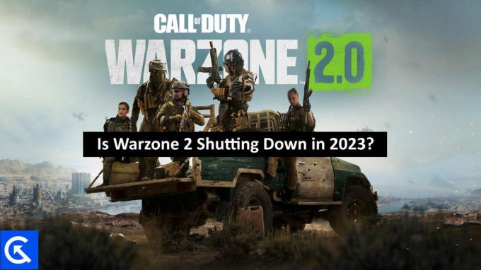 Gaat Warzone 2 stoppen in 2023