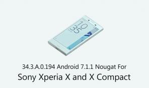 Lataa Asenna 34.3.A.0.194 Android 7.1.1 Nougat Sony Xperia X: lle ja X Compactille