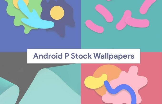 خلفيات Android P Stock