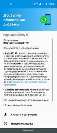 motorola one action rusland android 10