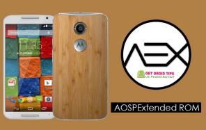 Изтеглете AOSPExtended за Moto X 2014, базиран на Android 10 Q