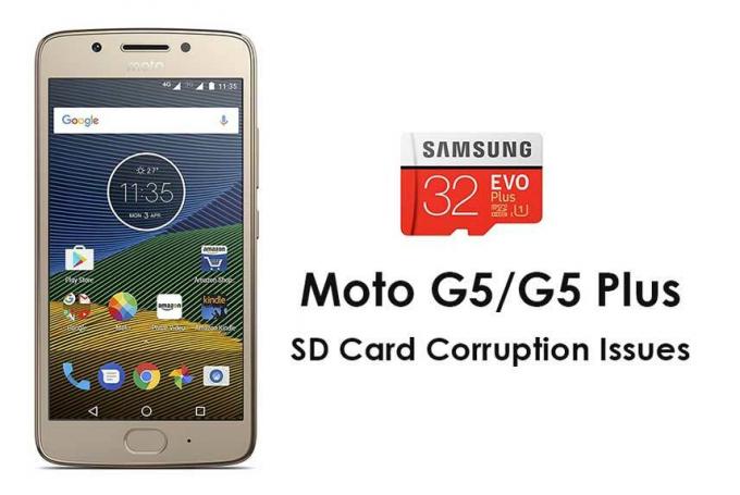 Slik løser du problemer med korrupsjon i Moto G5 SD-kort