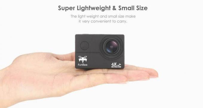 [Tilbud] Bedste tilbud om at købe FuriBee F60 4K WiFi Action-kamera - Gearbest