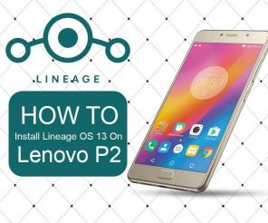 Comment installer un OS 13 non officiel Lineage sur Lenovo P2