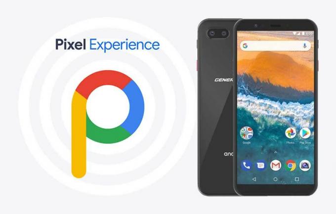 Lataa Pixel Experience ROM General Mobile GM9 Prolle Android 9.0 Pie -sovelluksella