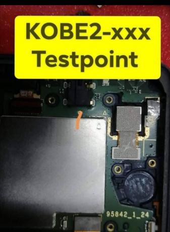 Huawei MatePad T8 KOB2-W09, KOB2-L09 Testpoint, Bypass FRP a Huawei ID