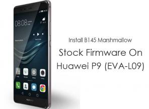 Instal Firmware Stok Marshmallow B145 Pada Huawei P9 (EVA-L09)