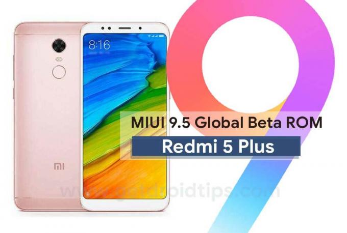 Download MIUI 9.5.3.0 Global Stable ROM på Redmi 5 Plus