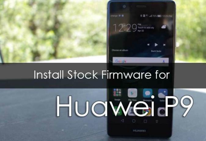 „Huawei P9 Nugat“ programinė įranga