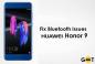 Kuinka korjata Huawei Honor 9 Bluetooth-ongelmat