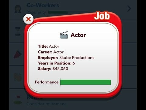 Schauspieler Job Bitlife