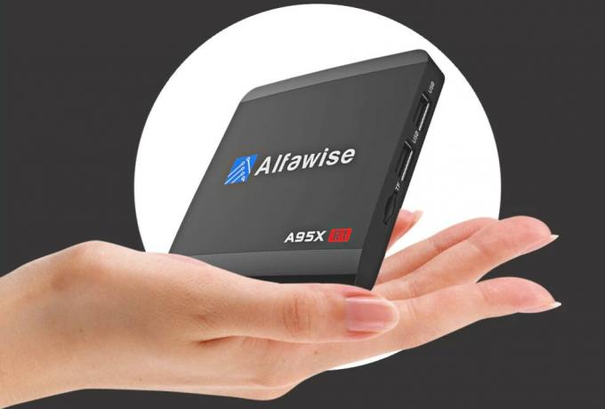 [Tilbud] Beste tilbud om å kjøpe Alfawise A95X R1 TV-boks - Gearbest Promo
