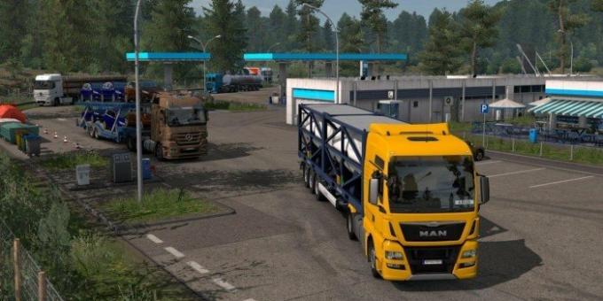 Euro Truck Simulator 2 Mejores gráficos Mod