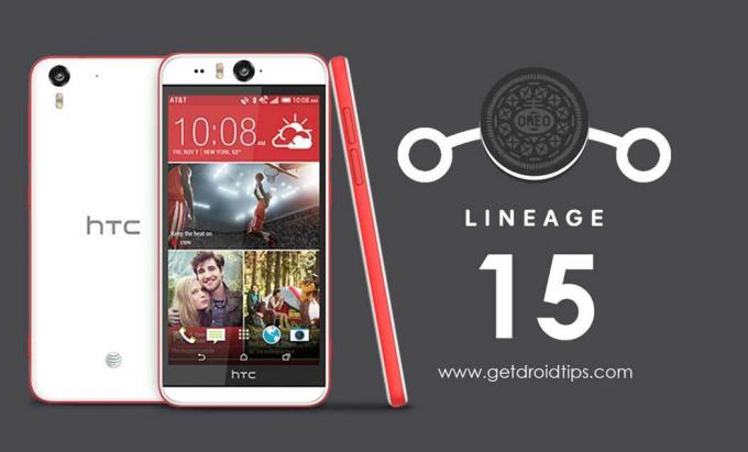Lineage OS 15 installimine HTC Desire Eye jaoks 