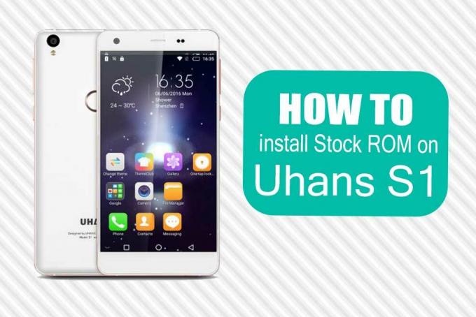 Comment installer la ROM officielle sur Uhans S1