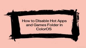 كيفية تعطيل Hot Apps and Games Folder في ColorOS