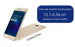 Instalējiet atjauninājumu Marshmallow 13.1.0.56 vietnē Zenfone 3 Max ZC520TL